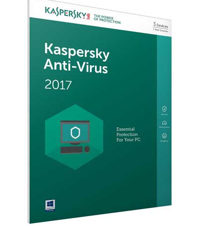 Kaspersky Lab Kaspersky Anti-Virus 2017 - 3 Devices 1 Year