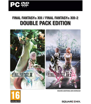 Final Fantasy XIII / Final Fantasy XIII-2 Double Pack PC NEW