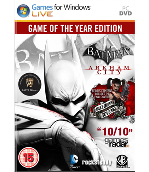Batman: Arkham City Game of the Year Ed. PC NEW