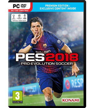Pro Evolution Soccer 2018-PES 2018 +Ελληνικες Ομαδες+ Pre Order Bonus PC NEW