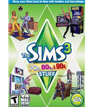The Sims 3: 70s,80s and 90s Stuff PC NEW