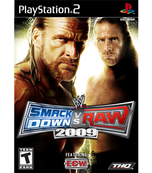 SmackDown vs Raw 2009 PS2 USED