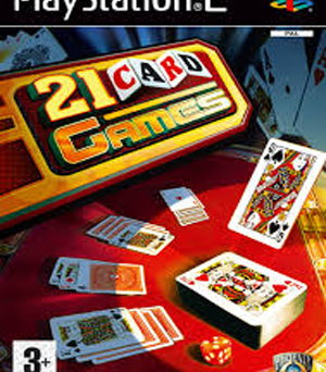 21 Card Games PS2 USED