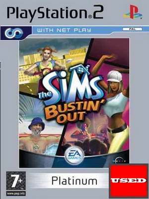 The Sims Bustin Out PS2 USED
