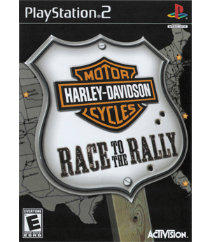 Harley-Davidson Motorcycles Race to the Rally PS2 USED