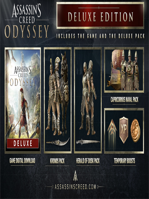 Assassin's Creed Odyssey (Deluxe Edition-Code) PC NEW