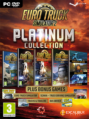 Euro Truck Simulator 2 - Platinum Edition (EU) PC NEW