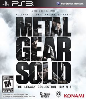 Metal Gear Solid The Legacy Collection PS3 NEW