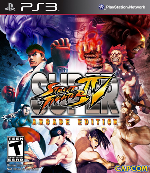 Super Street Fighter IV Arcade Edition PS3 USED
