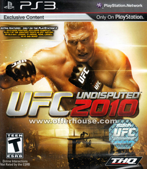 UFC Undisputed 2010 (No Manual) PS3 USED