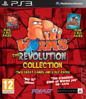 Worms the Revolution Collection(Χωρις Βιβλιαρακι και DLC) PS3 USED