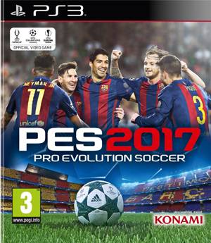Pro Evolution Soccer 2017 -PES 2017 Ελληνικο PS3 USED