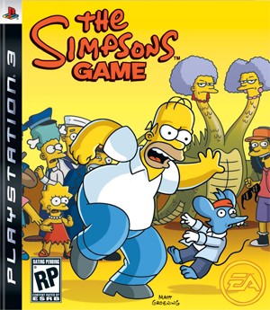 The Simpsons Game PS3 USED