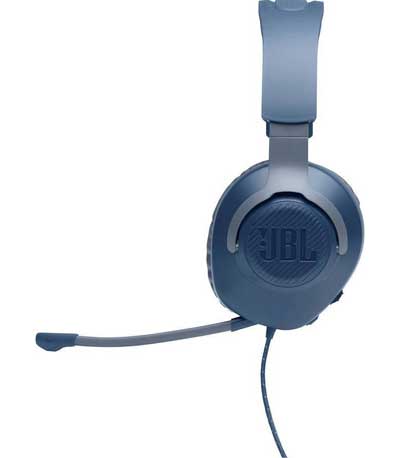JBL Quantum 100, Over-Ear Wired Gaming Headset (Blue) (με μονο 3.5 jack)