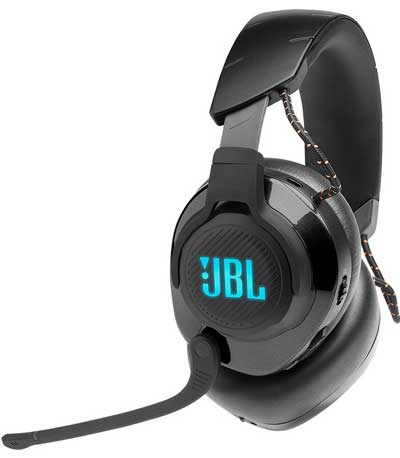 JBL Quantum 600, Over-Ear Wireless 2.4Ghz Gaming Headset, Surround (Black) (με μονο 3.5 jack και με USB)
