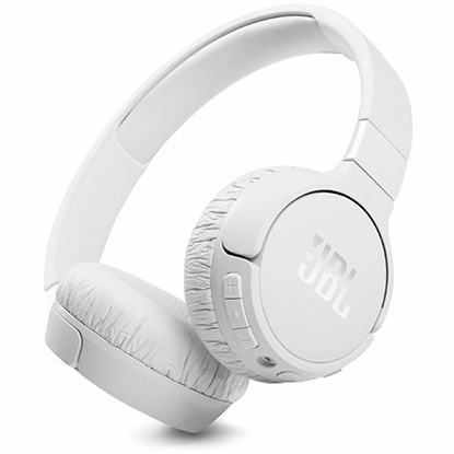 JBL Tune 660NC, On-Ear Bluetooth Headphones, Active Noise Cancelling (White)