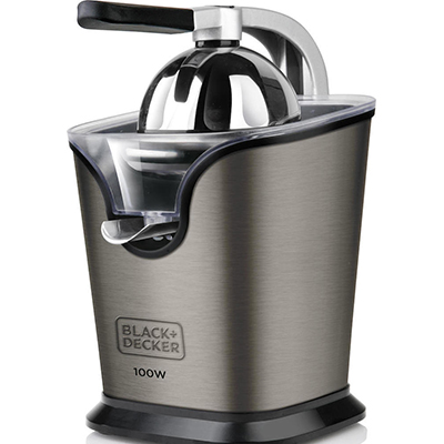 BLACK + DECKER Ηλεκτρικός Στίφτης Citrus Juicer 100W Black BXCJ100E