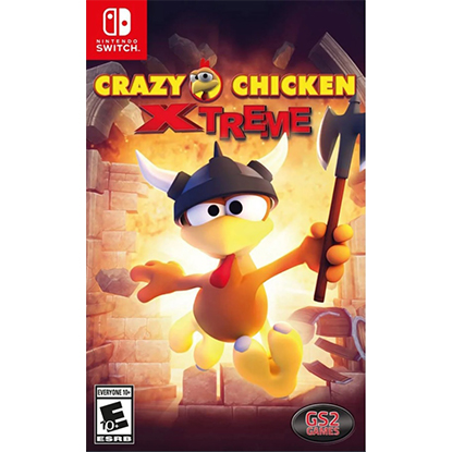 Crazy Chicken Xtreme Nintendo Switch NEW (Code in a box)
