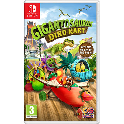 Gigantosaurus Dino Kart Nintendo Switch NEW