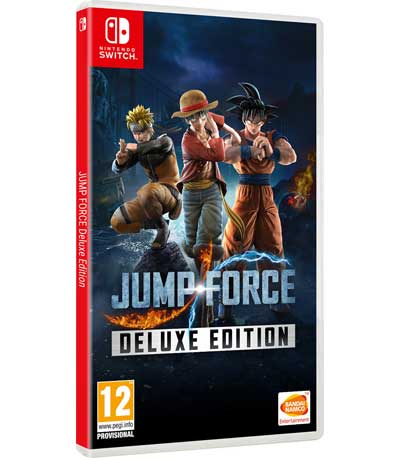 Jump Force Deluxe Edition (Code in the Box) NSW NEW