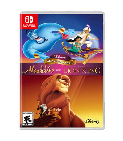 Disney Classic Games: Aladdin and The Lion King NSW NEW