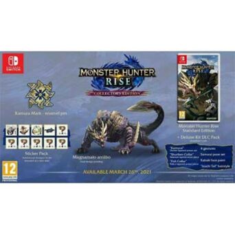 Monster Hunter Rise Collector`s Edition NSW NEW