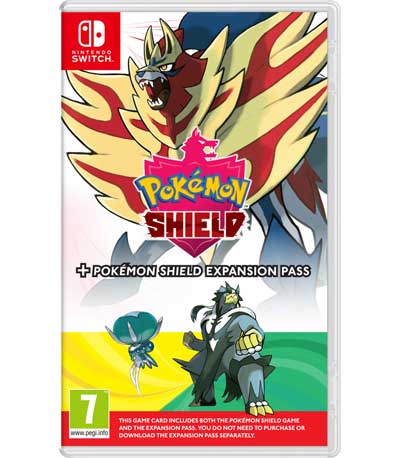 Pokémon Shield + Expansion Pass NSW NEW
