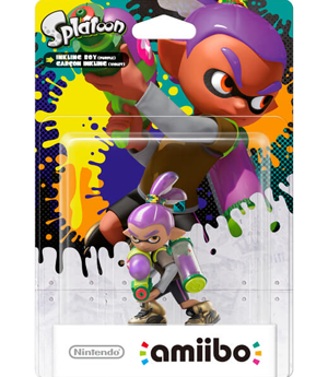 Splatoon Amiibo - Inkling Boy Purple