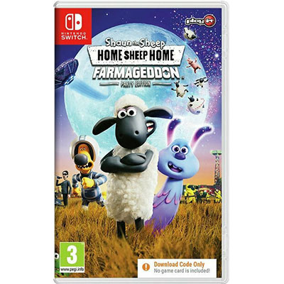 Shaun the Sheep: Home Sheep Home - Farmageddon Party Edition (Code In A Box) Nintendo Switch NEW