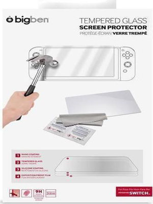 Big Ben Nintendo Switch Tempered Glass Tablet-Screen Protector (1T5019)