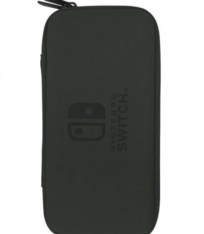 HORI Nintendo Switch Lite Slim Tough Pouch (Black)