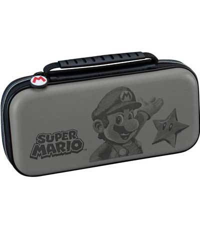 Bigben Interactive Travel Case Super Mario Grey Switch