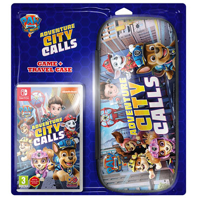 Paw Patrol: Adventure City Calls + Switch Case NIntendo Switch NEW