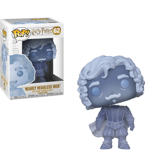 POP! Harry Potter - Nearly Headless Nick (Blue Translucent) #62 Vinyl Figure (040290)