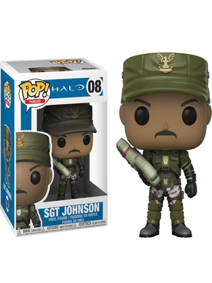 POP! Halo: Halo - Sgt. Johnson* #08 Vinyl Figure