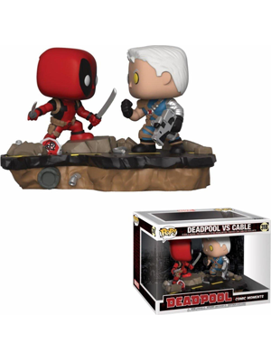 Pop! Marvel: Deadpool Comic Moments - Deadpool vs. Cable #318 Booble-Heads Vinyl Figures