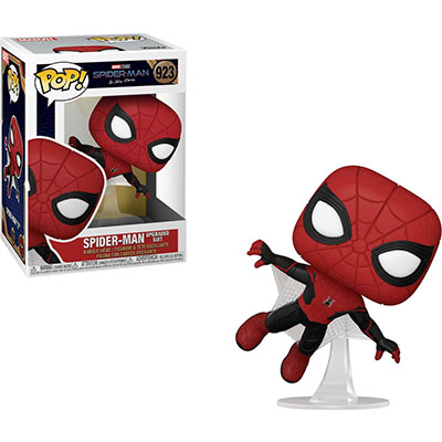 Funko POP! Marvel: Spider-Man No Way Home - Spider-Man Upgraded Suit #923 Bobble-Head Vinyl Figure