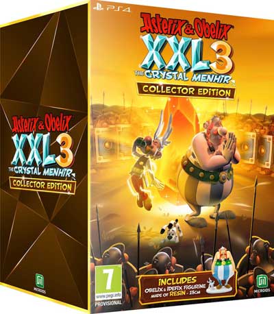 Asterix & Obelix XXL 3: The Crystal Menhir (Collector’s Edition) PS4 NEW