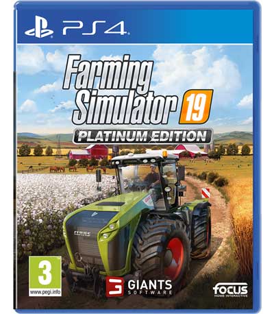 Farming Simulator 19 Platinum Edition PS4 NEW