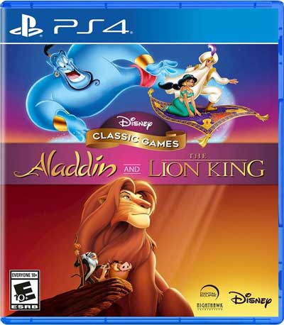 Disney Classic Games: Aladdin and The Lion King PS4 NEW