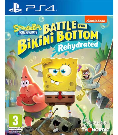 Spongebob Square Pants: Battle for Bikini Bottom - Rehydrated PS4 USED