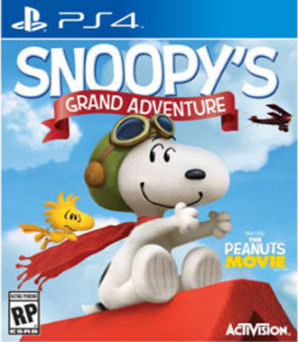 The Peanuts Movie Snoopy's Grand Adventure PS4 USED