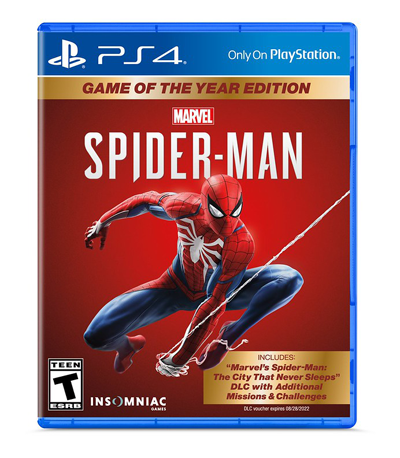 Marvels SpiderMan (Game Of The Year Edition) PS4 NEW