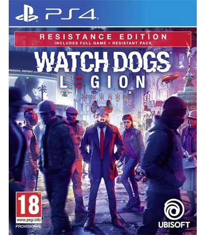 Watch Dogs: Legion (Resistance Edition) (Συμβατό και με PS5) PS4 NEW