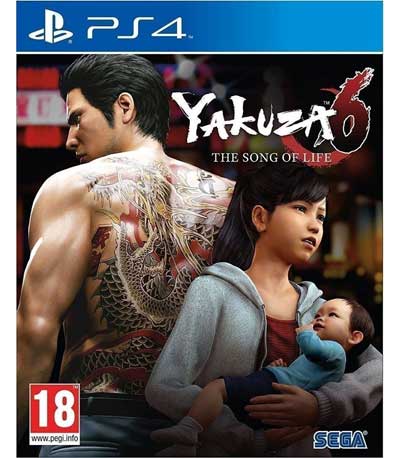 Yakuza 6: The Song of Life PS4 USED