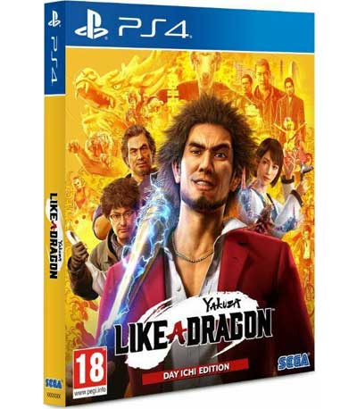 Yakuza: Like a Dragon Day Ichi Steelbook Edition PS4 NEW