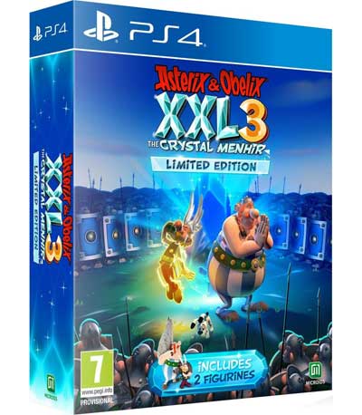 Asterix & Obelix XXL 3: The Crystal Menhir (Limited Edition) PS4 NEW