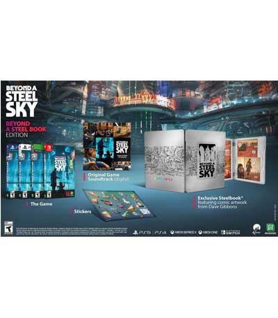 Beyond A Steel Sky Steelbook Edition PS4 NEW