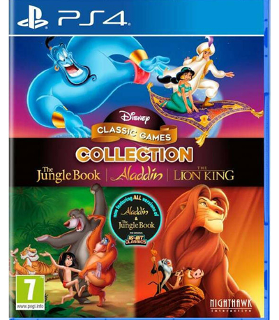 Disney Classic Games Collection: Aladdin The Lion King and The Jungle Book PS4 NEW