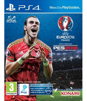 Pro Evolution Soccer 2016 + Euro 2016 PS4 USED